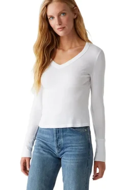MICHAEL STARS Logan Vneck Tee^ Tops