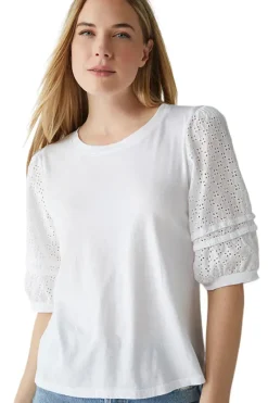 MICHAEL STARS Maisie Eyelet Top^ Tops