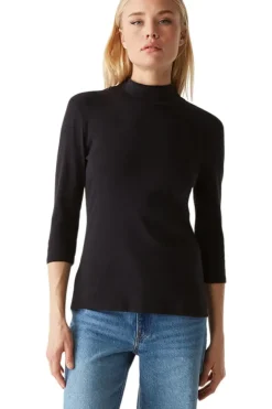 MICHAEL STARS Nico Mock Neck Tee in^ Tops