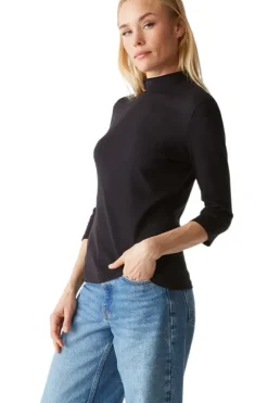 MICHAEL STARS Nico Mock Neck Tee in^ Tops