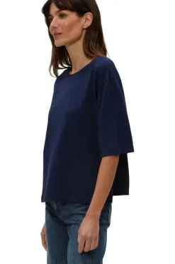 MICHAEL STARS Reid Oversized Crew in^ Tops