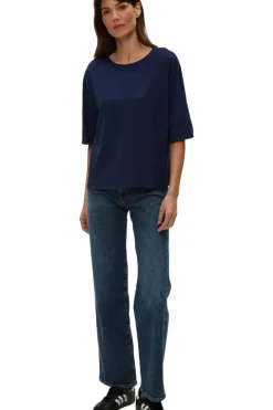 MICHAEL STARS Reid Oversized Crew in^ Tops