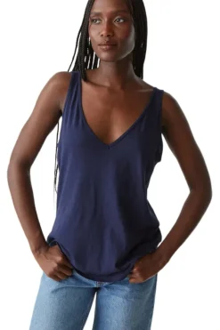 MICHAEL STARS Scarlett V-neck Tank^ Tops
