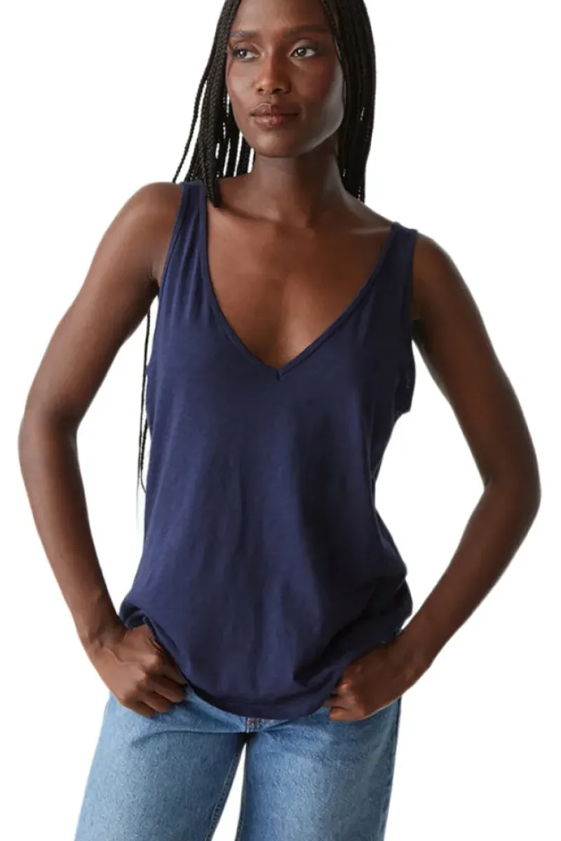 MICHAEL STARS Scarlett V-neck Tank^ Tops