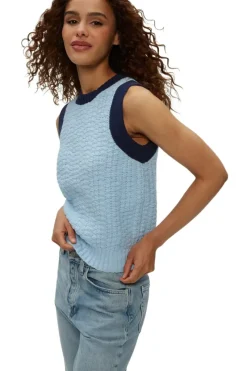 MICHAEL STARS Sia Sleeveless Sweater in^ Sweaters