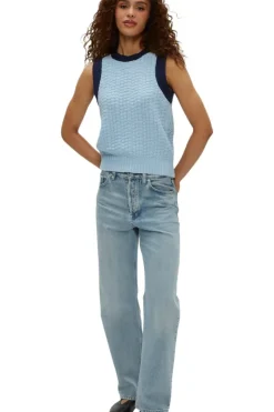 MICHAEL STARS Sia Sleeveless Sweater in^ Sweaters