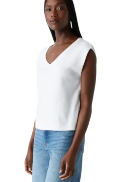 MICHAEL STARS Tati Power Shoulder T-shirt^ Tops