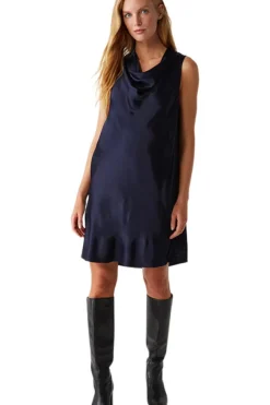 MICHAEL STARS Tessa Cowlneck Mini Dress in^ Dresses & Jumpsuits