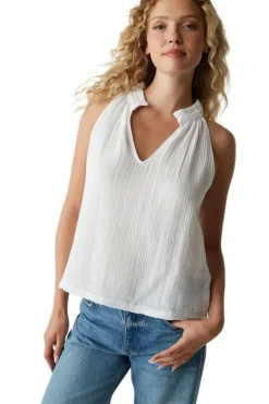 MICHAEL STARS Viola Gauze Tank^ Tops