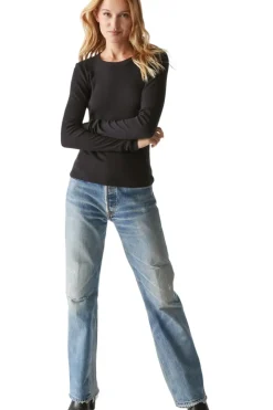 MICHAEL STARS Zola Ribbed Tee in^ Tops