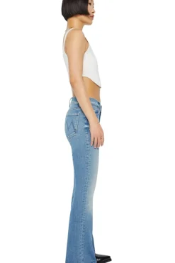 Mother Denim Lil Outsider Sneak in^ Denim