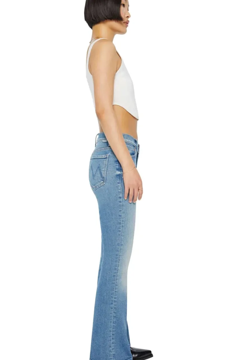 Mother Denim Lil Outsider Sneak in^ Denim
