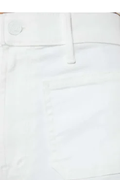 Mother Denim Lil Patch Pocket Undercover Sneak in^ Denim