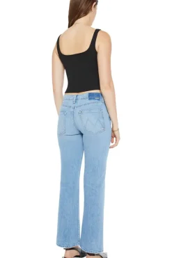 Mother Denim The Bookie Flood in^ Denim