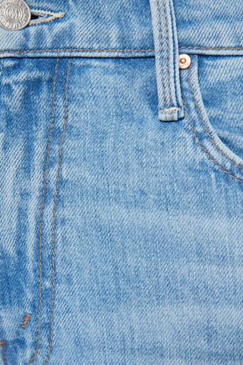 Mother Denim The Bookie Flood in^ Denim
