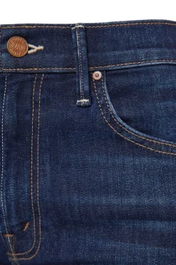 Mother Denim The Insider Crop Step Fray in^ Denim