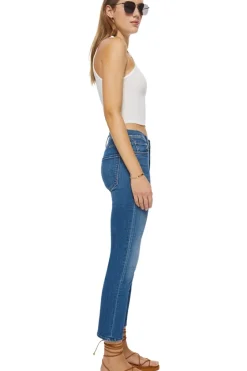 Mother Denim The Mid Rise Rider Ankle Denim in Right On^ Denim