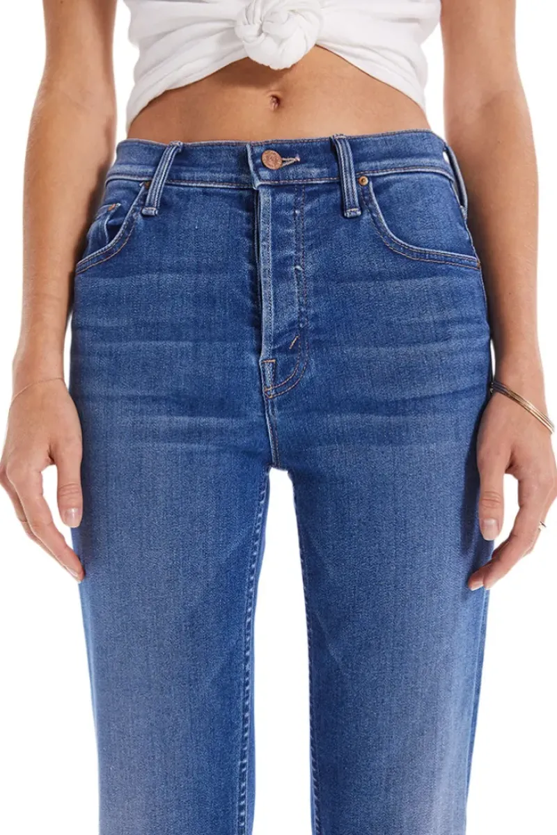 Mother Denim The Tomcat Ankle Fray in^ Denim