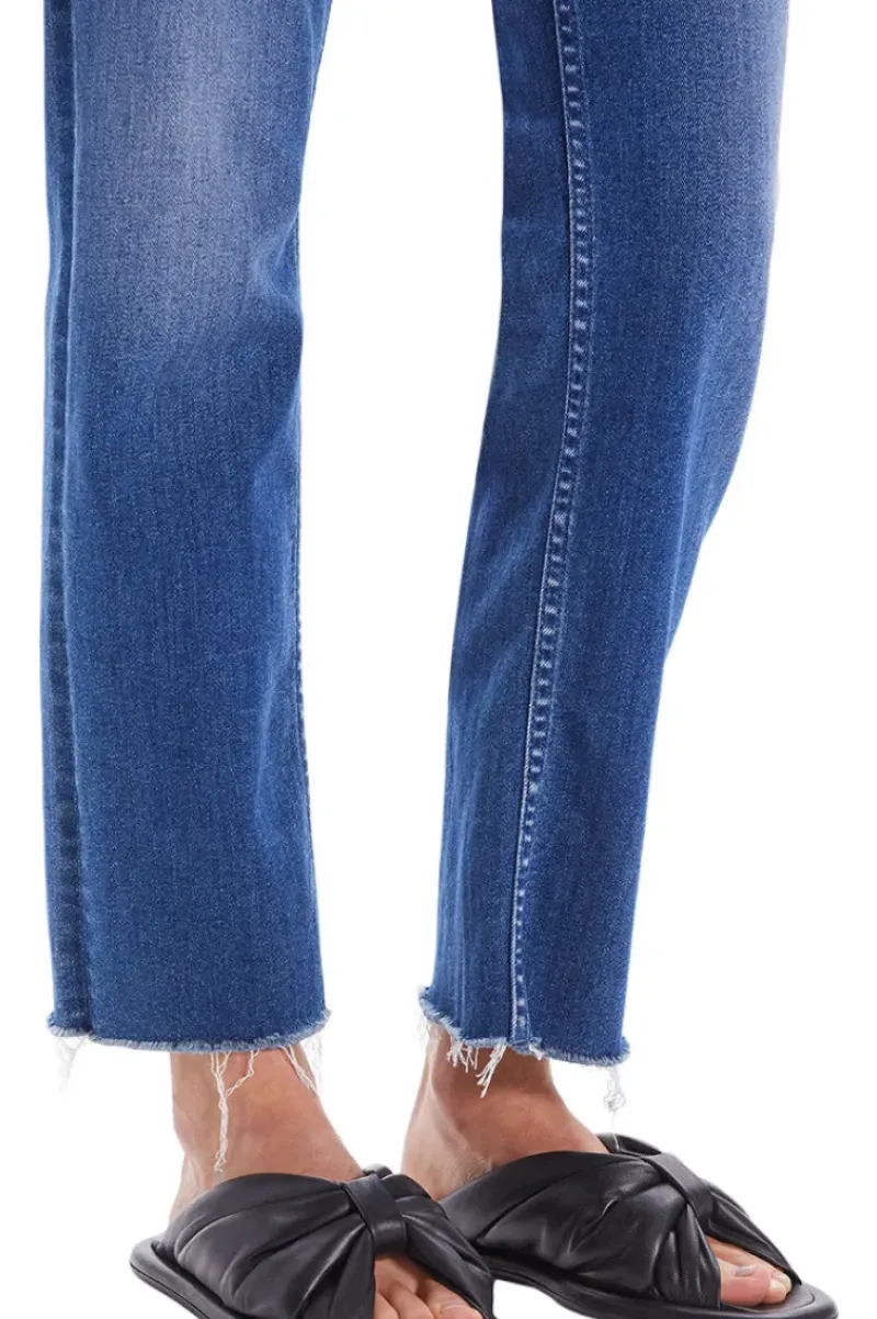 Mother Denim The Tomcat Ankle Fray in^ Denim