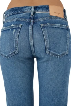 Moussy Denim Avenal Tapered Jeans in^ Denim
