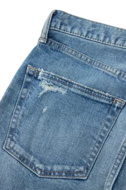 Moussy Denim Bradenton Straight Jeans in^ Denim