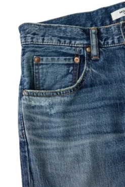 Moussy Denim Cedarhurst Straight Jeans in^ Denim