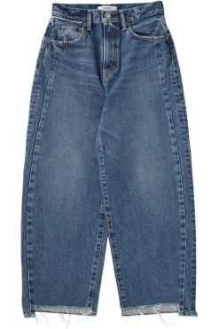 Moussy Denim Dunkirk Round Pants in^ Denim