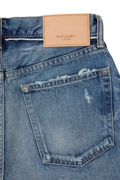 Moussy Denim Elam Shorts in^ Denim|Pants, Shorts, & Skirts