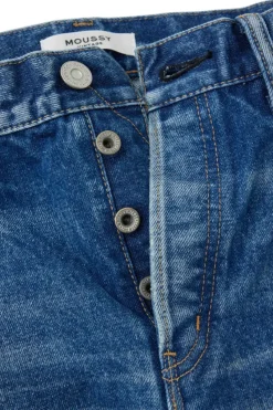 Moussy Denim Foxwoods Straight Jeans in^ Denim