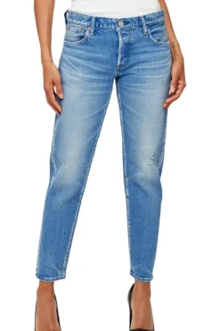 Moussy Denim Kendall Tapered Jeans in^ Denim