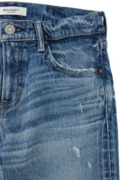 Moussy Denim Mallard Slim Straight in^ Denim