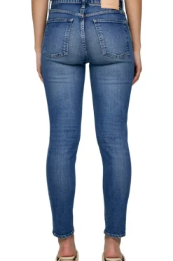 Moussy Denim Rhett Skinny High Rise Jeans in^ Denim