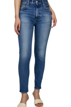 Moussy Denim Rhett Skinny High Rise Jeans in^ Denim