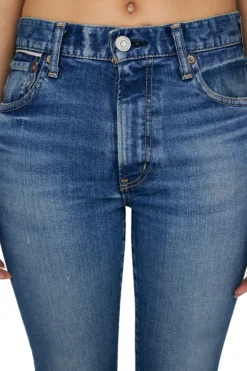 Moussy Denim Rhett Skinny High Rise Jeans in^ Denim