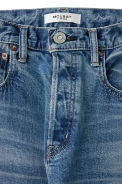 Moussy Denim Salisbury Wide Leg Jeans in^ Denim