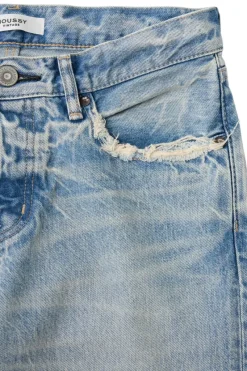 Moussy Denim Wildwood Straight Leg in^ Denim