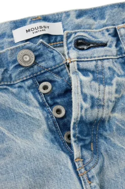 Moussy Denim Wildwood Straight Leg in^ Denim