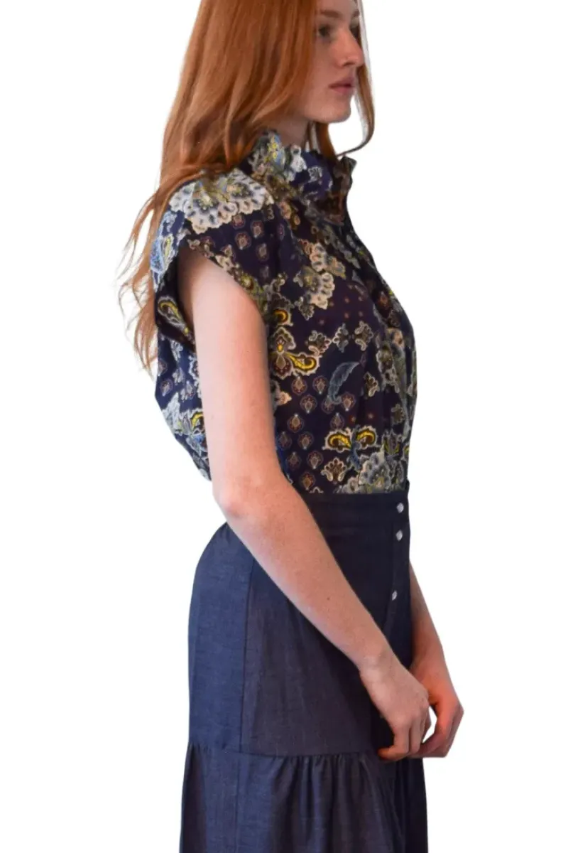 Never A Wallflower Vicki Button Down Top in^ Tops