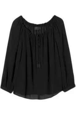 NILI LOTAN Carley S. Silk Blouse in^ Tops