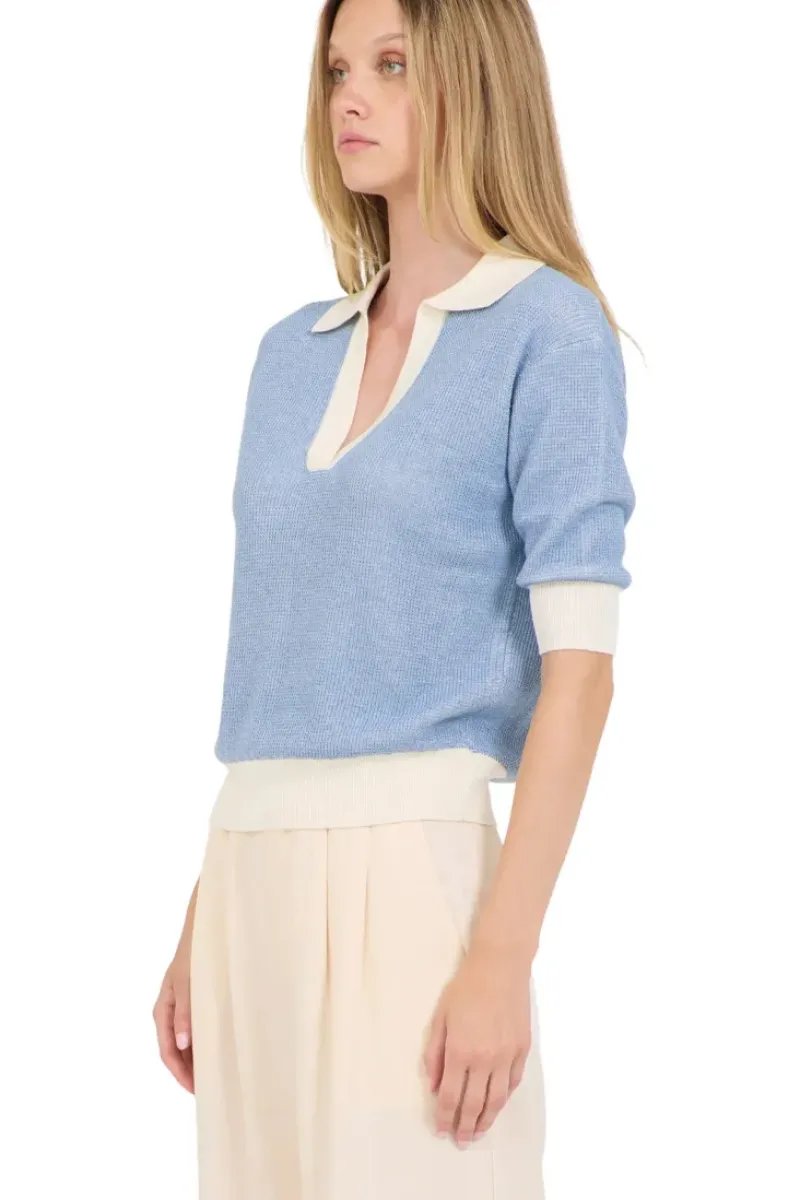 One Grey Day Carmela Top in^ Sweaters