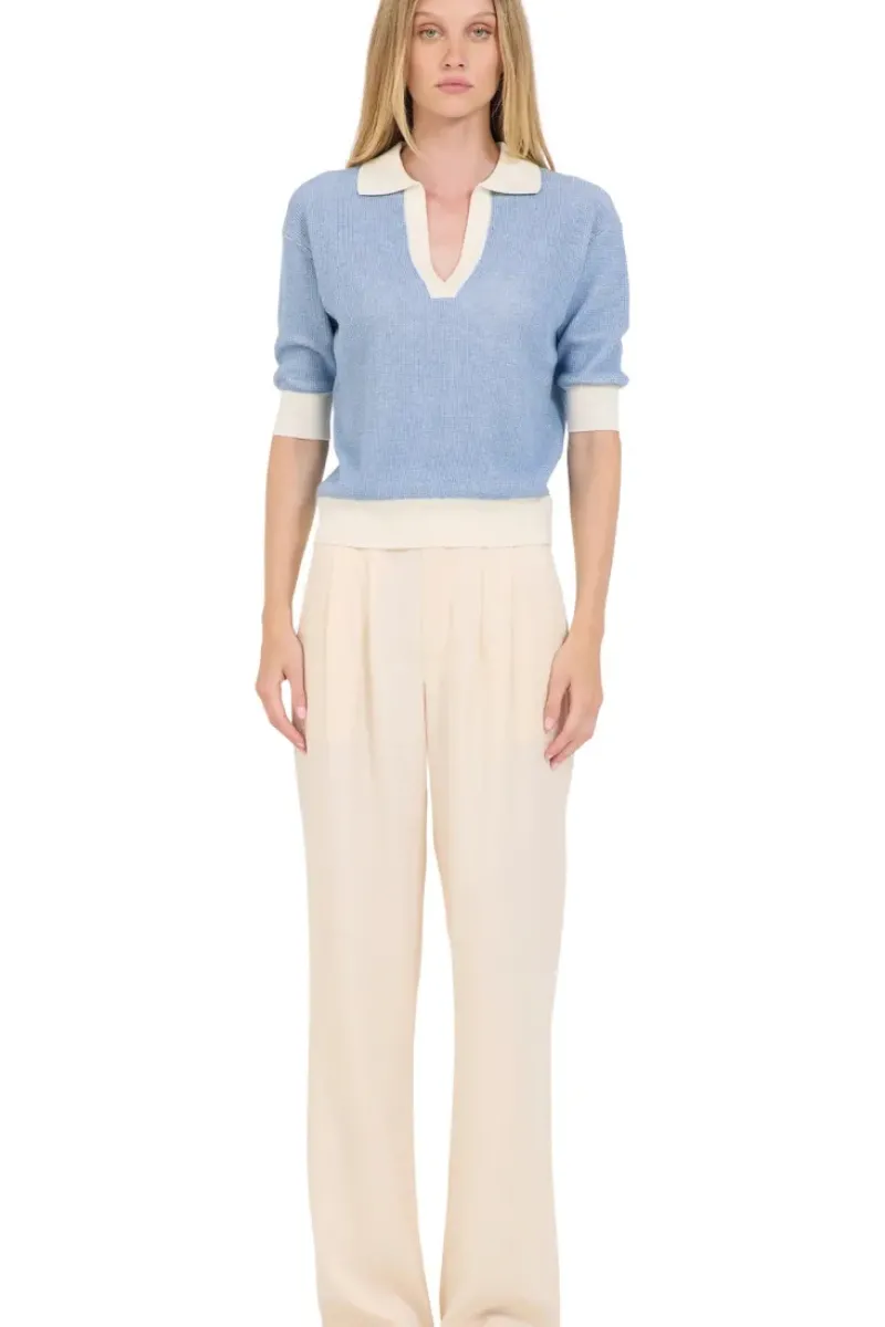 One Grey Day Carmela Top in^ Sweaters