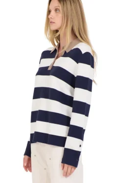 One Grey Day Palma Polo Sweater in^ Sweaters
