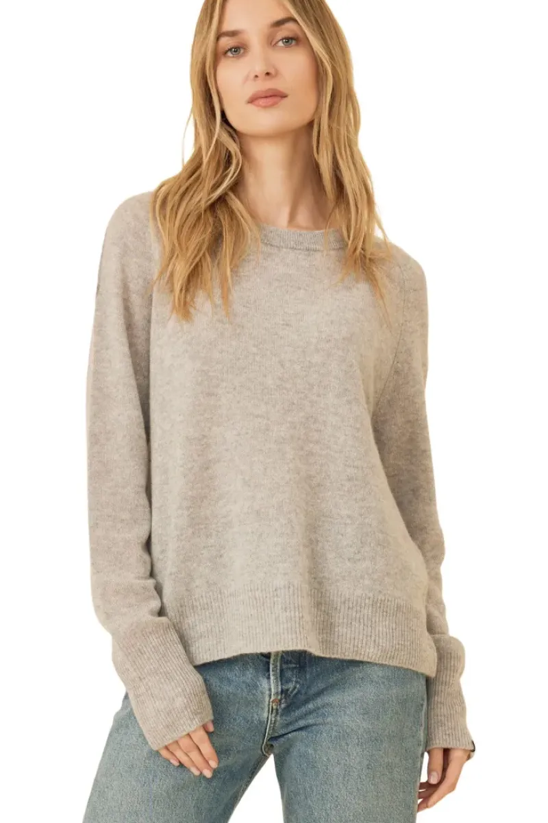One Grey Day Sloane Cashmere Sweater in^ Sweaters
