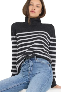 One Grey Day Sloane Cashmere Turtleneck in^ Sweaters