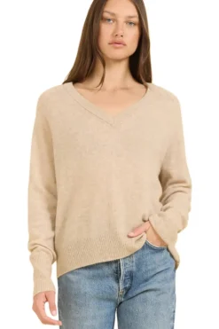 One Grey Day Sloane V-neck Cashmere Sweater^ Sweaters