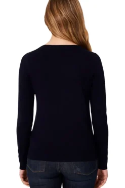 REPEAT Cashmere Fine Knit Vneck Cotton Pullover^ Sweaters