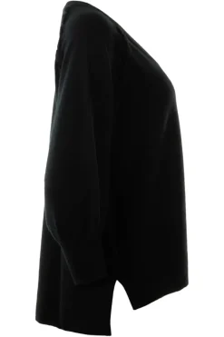 REPEAT Cashmere V-neck Whipstitch Sweater in^ Sweaters