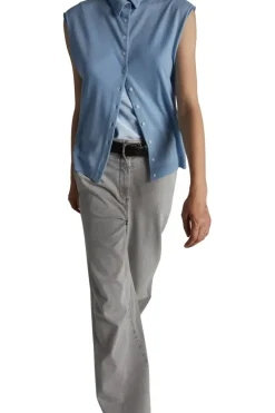Saint Art Amber Wide-leg Denim Pant in^ Denim