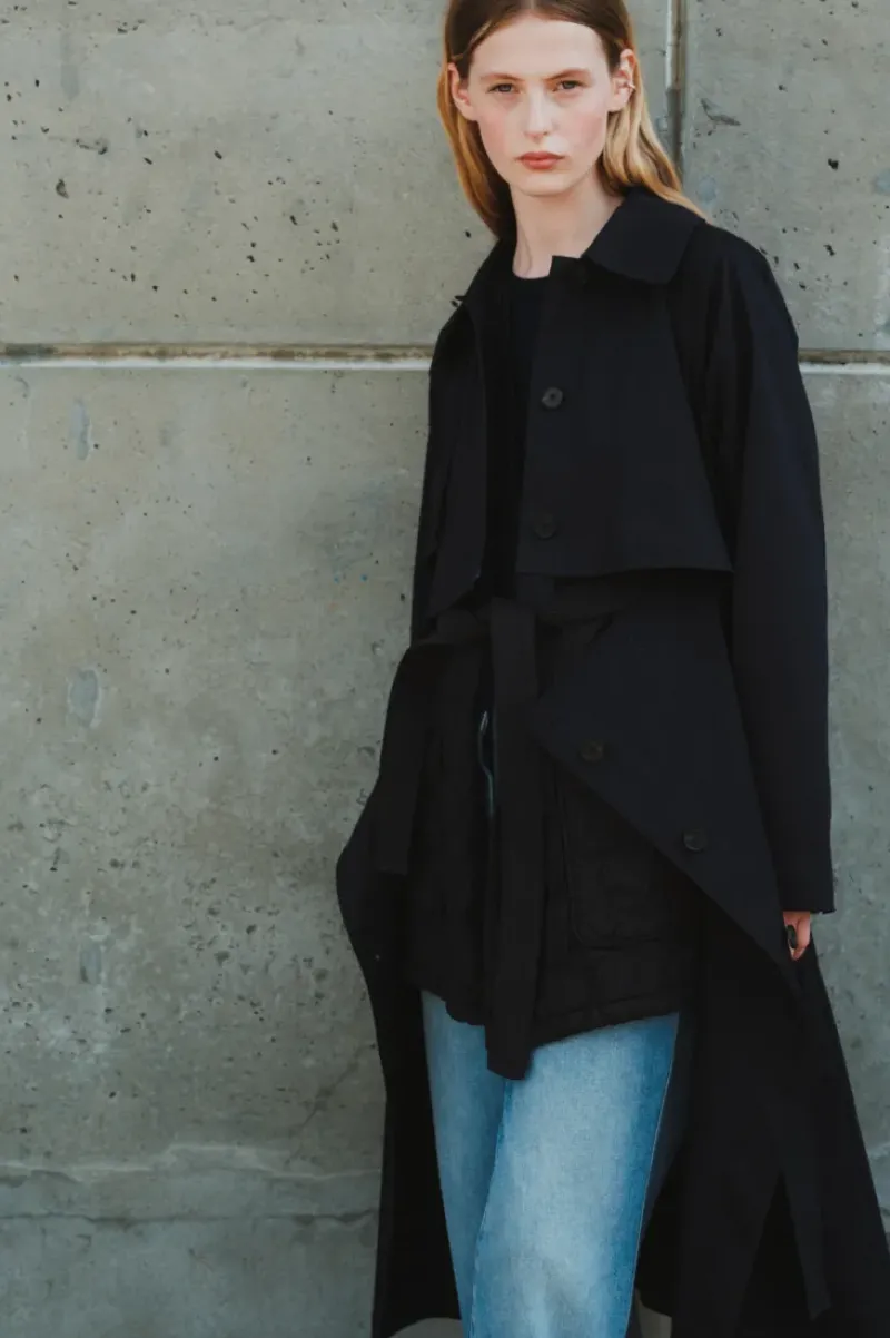 Saint Art London Convertible Trench Coat in^ Blazers & Outerwear