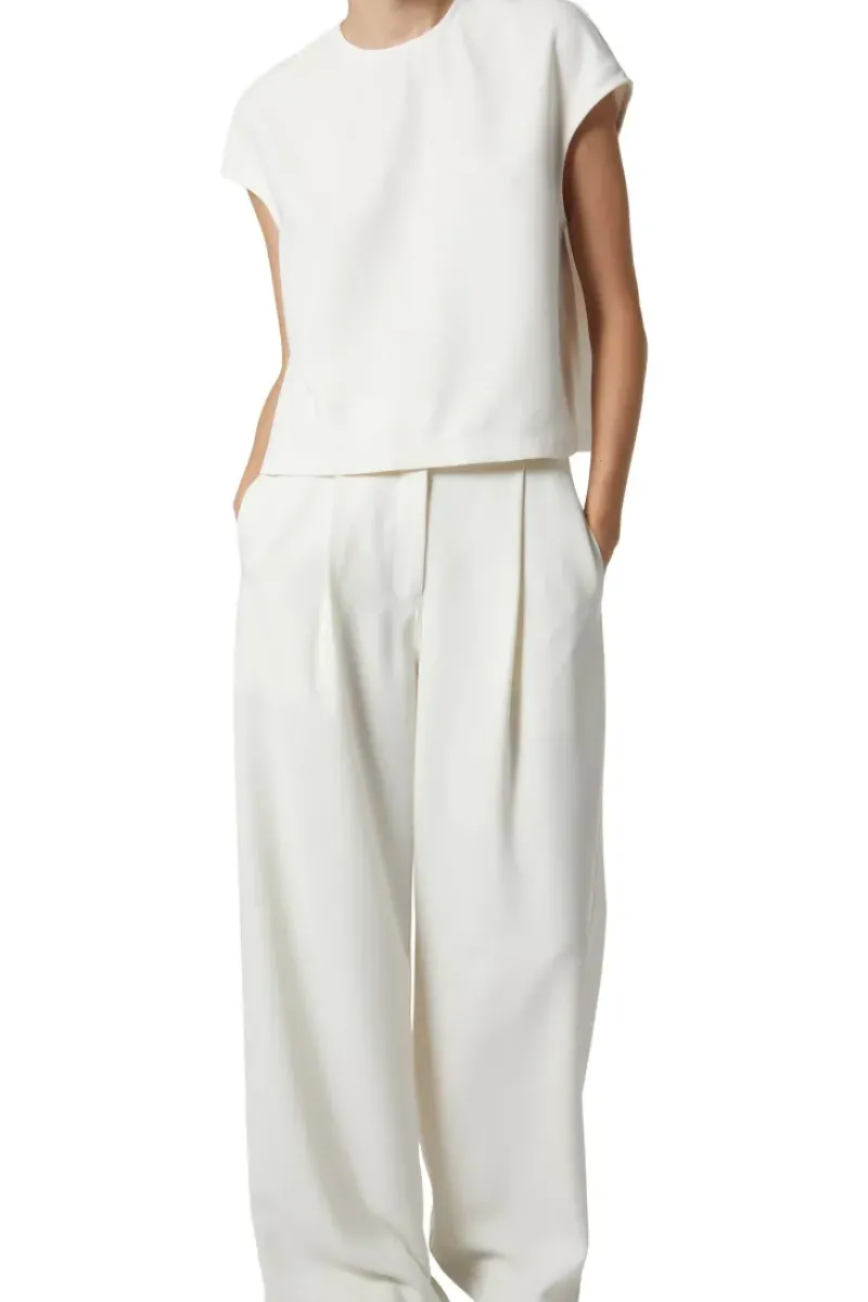 Saint Art Soraya Cap Sleeve Top in^ Tops